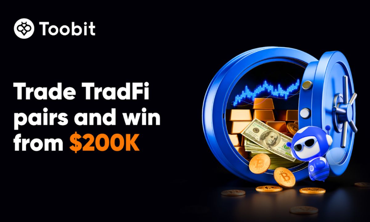 Toobit Announces $200K TradFi Campaign Featuring 0.01% Maker Fees and Loss Protection
