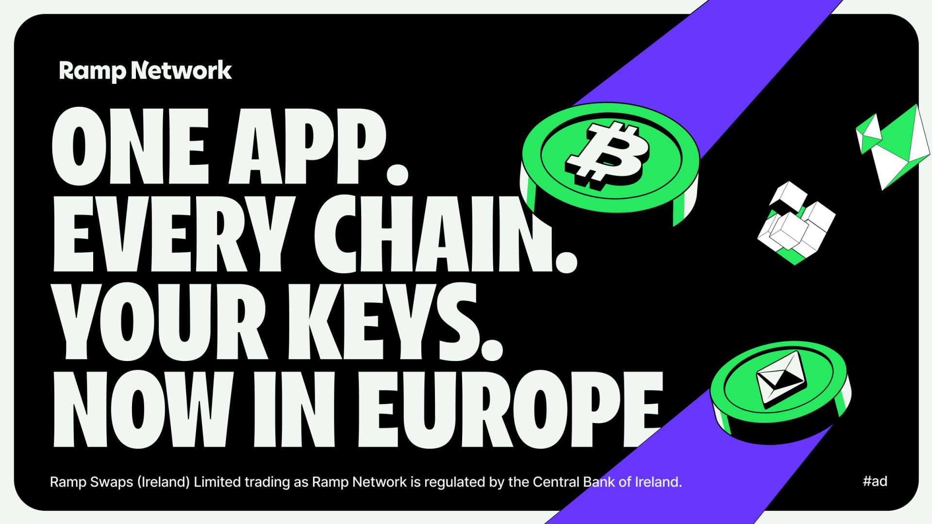 Ramp Network Brings Self Custodial Wallet and USDC Rewards to Europe